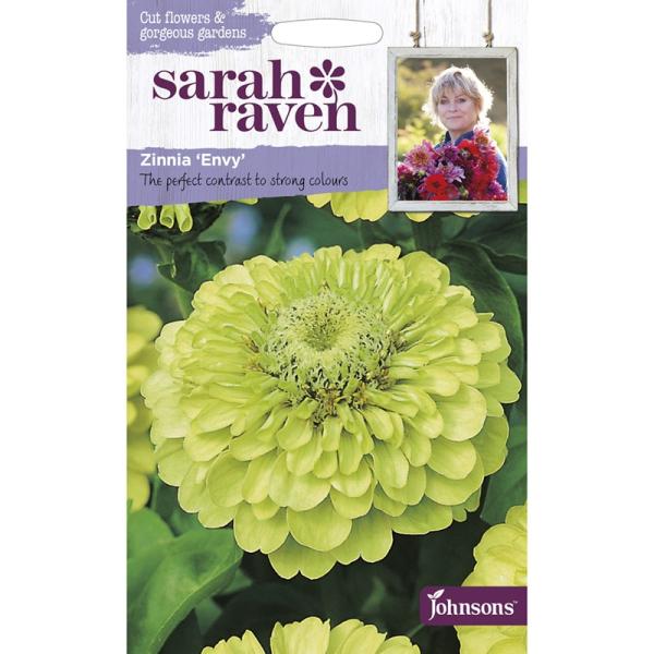 yqzJohnsons Seeds Sarah Raven Cut flowers &amp; gorgeous gardens Zinnia Envy TECu Jbgt[Y WjAEGB W\YV[h