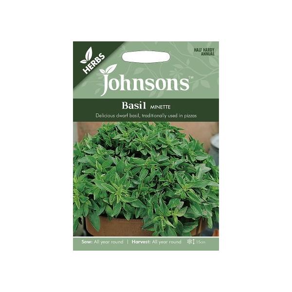yqzJohnsons Seeds Herbs Basil Minette n[u oW ~lbeB W\YV[h