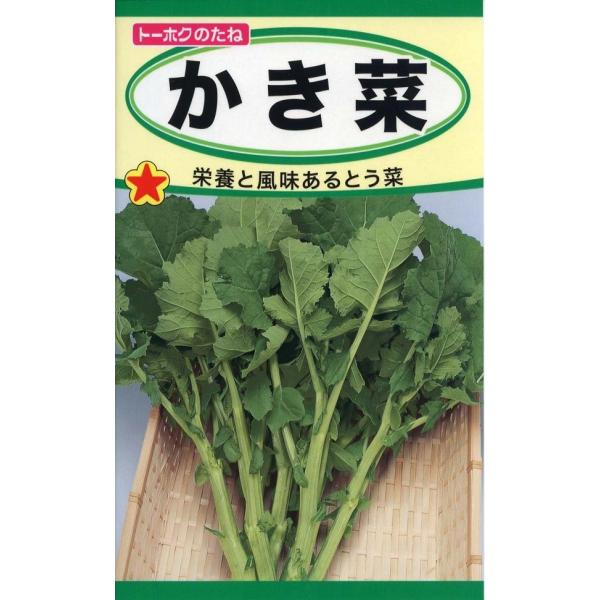 野菜種子 かき菜 トーホクのタネ