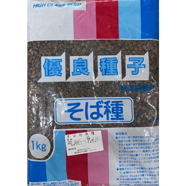 【種子】そば 在来種 1kg 日本タネセンターのタネ