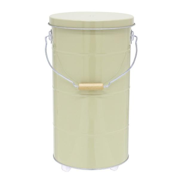 【商品名】 OBAKETSU ライスストッカー　10kgサイズ 　キャスター付き【メーカー】渡辺金属工業株式会社【サイズ】 本体直径21.7cm×高さ41cm【重量】 1.28kg【生産国】 日本