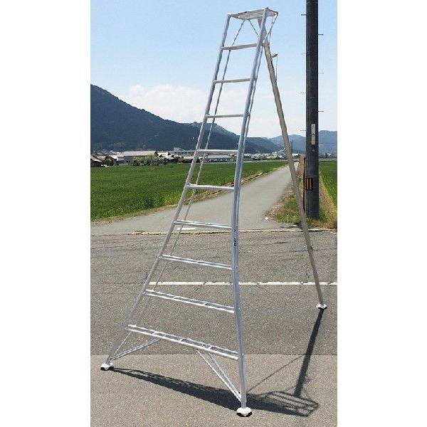 ◇法人様限定お届け◇園芸用アルミ三脚 10尺 約3.0m 300cm ◇法人様限定お届け◇園芸用アルミ三脚 10尺 約3.0m 300cm