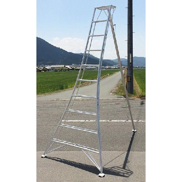 ◇法人様限定お届け◇園芸用アルミ三脚 12尺 約3.5m 350cm ◇法人様限定お届け◇園芸用アルミ三脚 12尺 約3.5m 350cm
