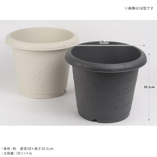 プラ鉢 シンプル おしゃれ 安い 簡易 かわいい 屋外 プラスチック 軽い 園芸軽量 大型円筒プランター 直径38cm Buyee Servis Zakupok Tretim Licom Buyee Pokupajte Iz Yaponii