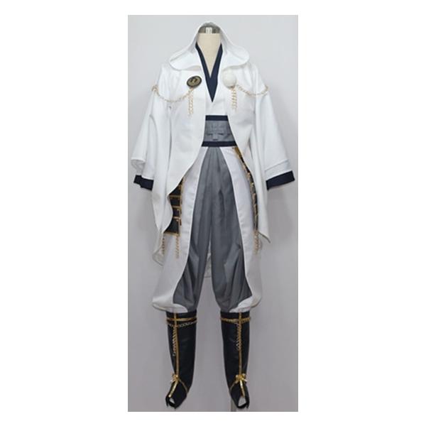 刀剣乱舞 鶴丸国永 戦闘服 コスプレ衣装 ウィッグ 下駄 Amazon