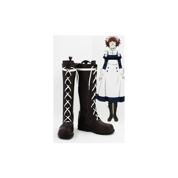 人気商品！コスプレ靴  黒執事 メイリン コスプレブーツ