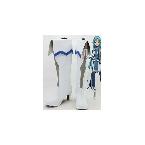 コスプレ靴   ソードアート・オンライン  アスナ Asuna   コスプレブーツ オーダーサイズ製作可能m2277