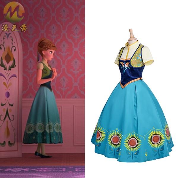 アナと雪の女王 エルサのサプライズ アナ コスプレ衣装 エルサ Disney 
