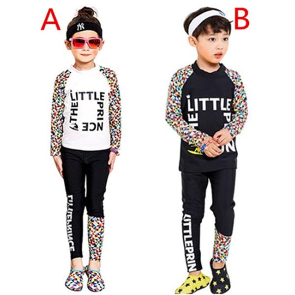 子供水着 女の子 男の子 キッズ ラッシュガード 長袖 UVカット 紫外線対策 ロングパンツ セパレート
