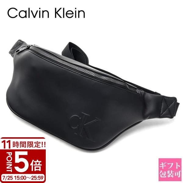 カルバンクライン Calvin Klein ボディバッグ メンズ ウエストバッグ ショルダーバッグ BOLD CK WAISTBAG ブラック 黒 ロゴ 斜めがけ LV04D3249G UB1 BLACK