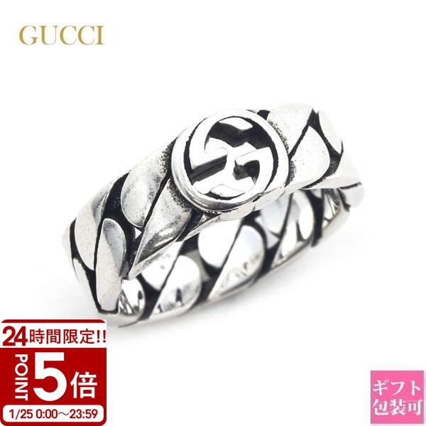 グッチ リング メンズ GUCCI 指輪 レディース インターロッキングG