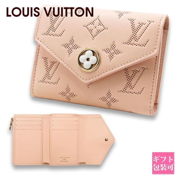 【極美品】 LOUIS VUITTON 二つ折り財布 フラワーモチーフ ルイヴィトン LOUIS VUITTON 財布 二つ折り財布 レディース