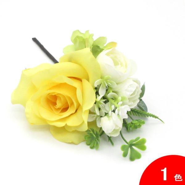 (フラメンコ　ダンス　花　髪飾り　フローレス　コサージュ　花飾り）