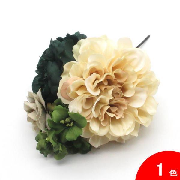 (フラメンコ　ダンス　花　髪飾り　フローレス　コサージュ　花飾り）