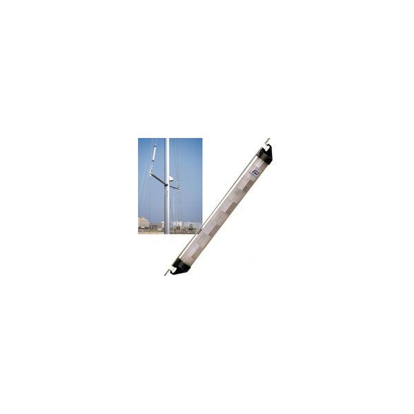 ●ヨットのワイヤー部分などへの設置に最適なレーダーリフレクターです●サイズ：直径50x全長580mm●固定方法は、上下に空いている穴部分にバンドなどを通して固定します●ステーの高い位置に取り付けてください