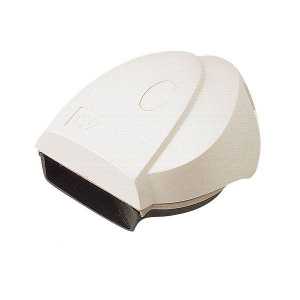 ●船舶用のホーンで、耐久性の高いASAプラスティックカバー付●寸法：L111×W86×H51mm●出力：106db●電源：12V・3A