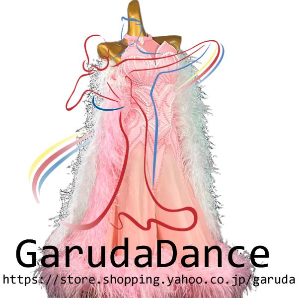 Garuda SHOP レディース社交ダンス競技ドレス10131