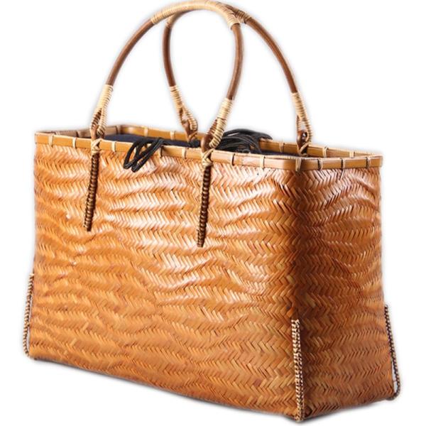 Garuda雑貨 ナチュラル手作りかごバッグ 手編みバック 自然素材バスケット 竹かご 良品 40 25 42cm Buyee Buyee Japanese Proxy Service Buy From Japan Bot Online