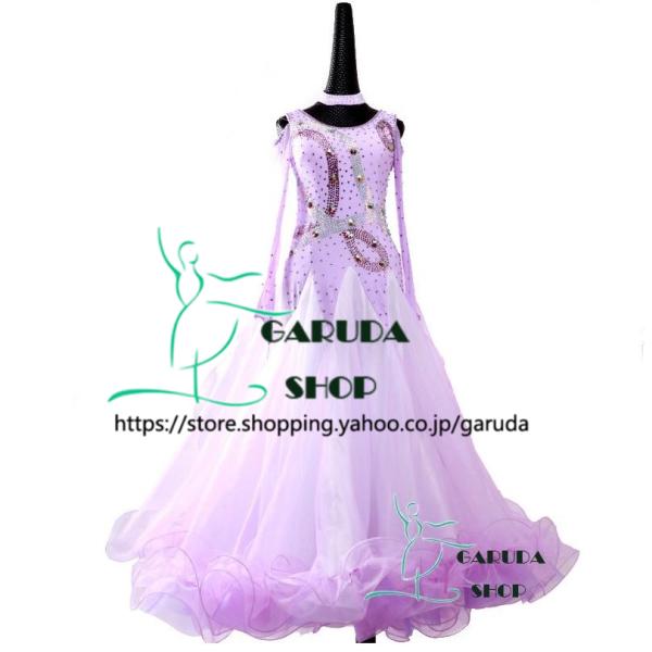 Garuda SHOP レディース社交ダンスドレス モダン競技ドレス Garuda SHOP レディース社交ダンスドレス モダン競技ドレス