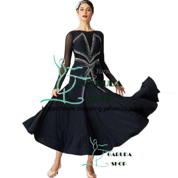 Garuda SHOP レディース社交ダンス衣装 競技ドレス 新入荷新品