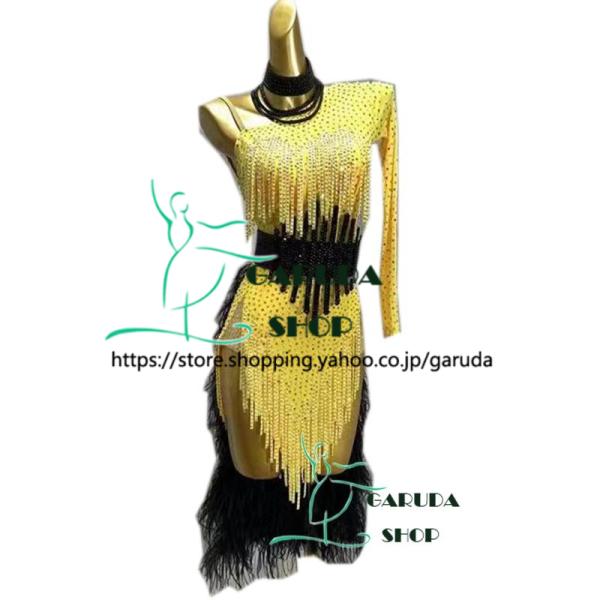 Garuda SHOP レディース社交ダンス競技ドレス5152