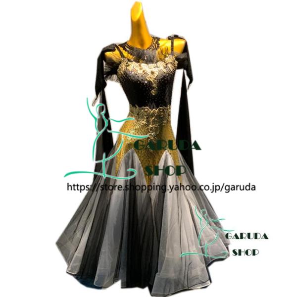 Garuda SHOP レディース社交ダンス衣装 競技ドレス ワルツドレス Garuda SHOP レディース社交ダンス衣装 競技ドレス ワルツドレス