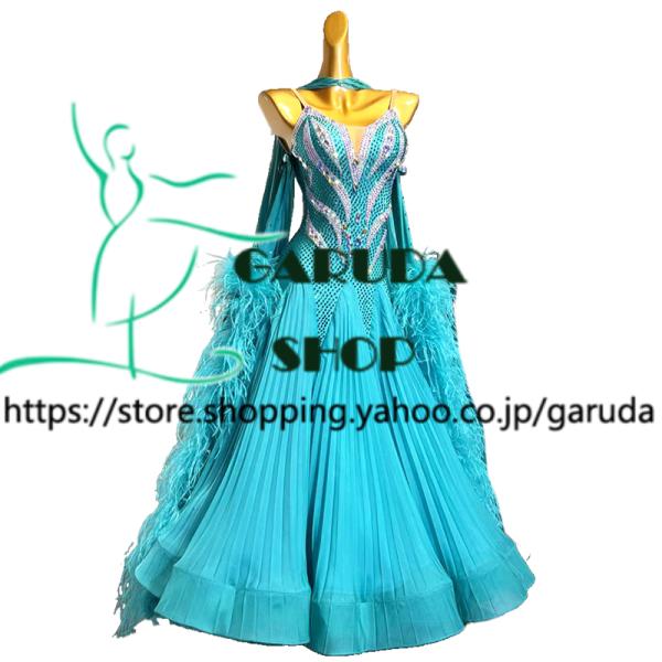 Garuda SHOP レディース社交ダンス衣装 競技ドレス モダンドレス Garuda SHOP レディース社交ダンス衣装 競技ドレス モダンドレス