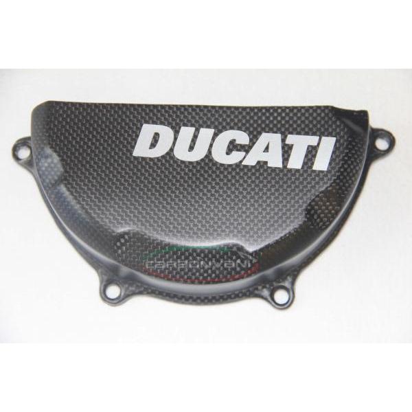 PANIGALE 1299 / クラッチカバー DUCATIロゴ無し/ カーボン製