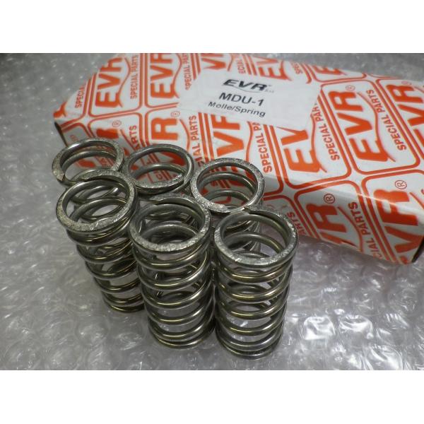 DUCATI  乾式クラッチ車用（クラッチレリーズピストンが車体左側にあるモデル用)・ステンレス製スプリング　X　6純正品番 0659.16.555 相当のスプリングとなります。