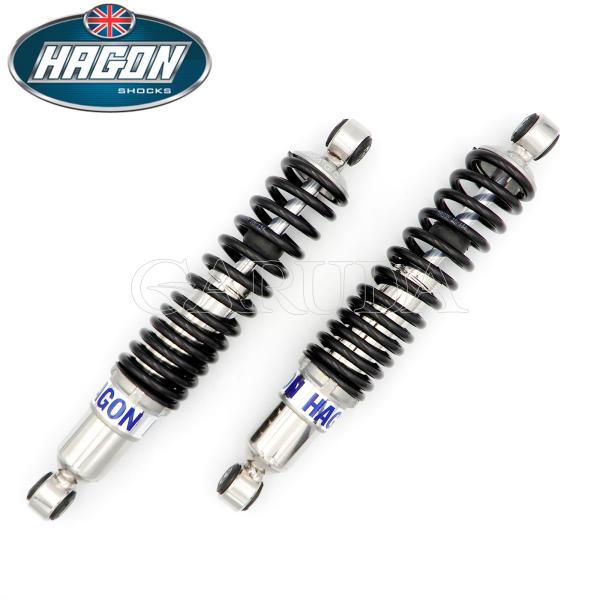 HAGON 30048PB METEOR350(22-)◇ローダウン/ステンレス/ブラック