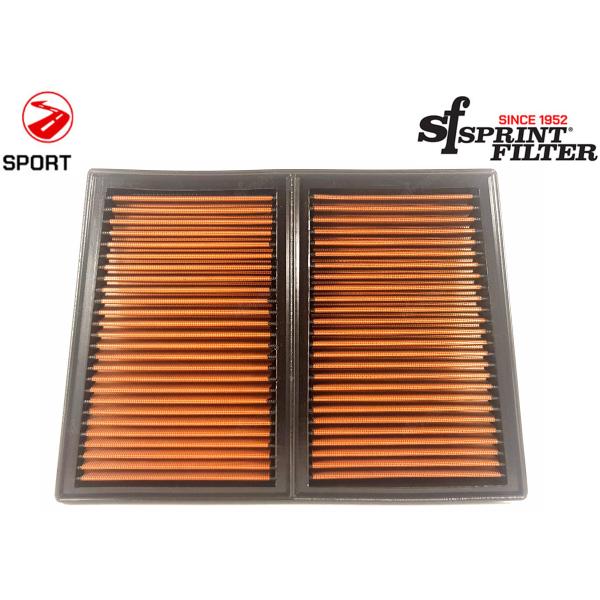 SPRINTFILTER【P1003S 】アルファロメオ [2.9L]GIULIA(17-),STELVIO(18-)用純正交換 乾式エアフィルター ALFAROMEOジュリア,ステルヴィオ