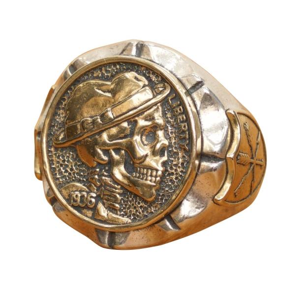 LHN Jewelry(�G���G�C�`�G�k �W���G���[) �n���h���C�h Hobo Nickel �X�[�x�j�A �����O �V���o�[ x �u���X