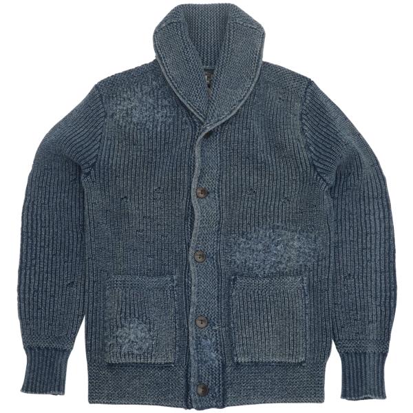 ダブルアールエル Ralph Lauren スウェット カーディガン garyu_rrlibdtrpacd20