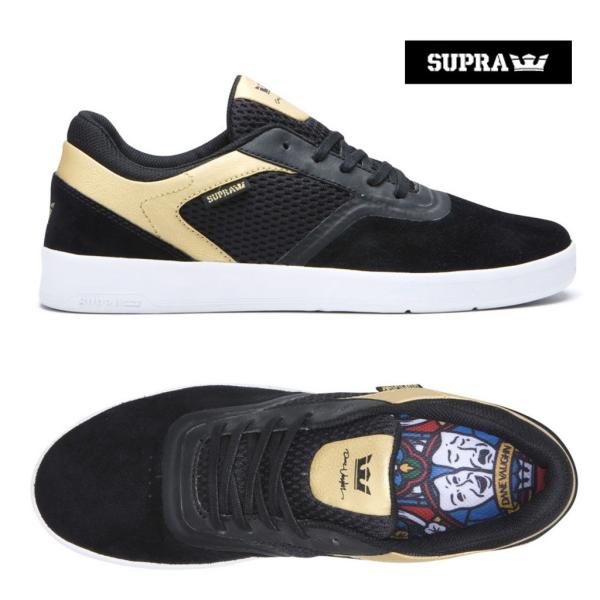 Supra スープラ ローカットスニーカー The Saint セイント ブラックxゴールド Buyee Buyee Japanese Proxy Service Buy From Japan Bot Online