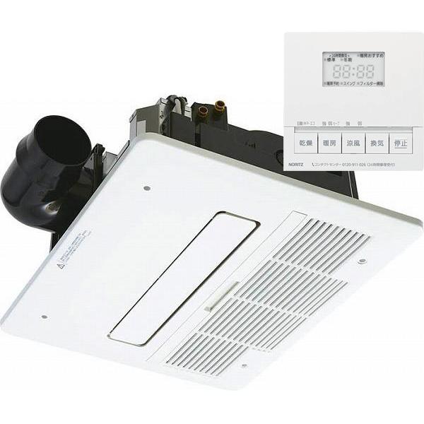 ノーリツ・温水式浴室暖房乾燥機　品番：BDV-4106AUKNC-J2-BL BDV-4106AUKNC-BL ノーリツ 浴室暖房乾燥機 1室換気対応 (BDV