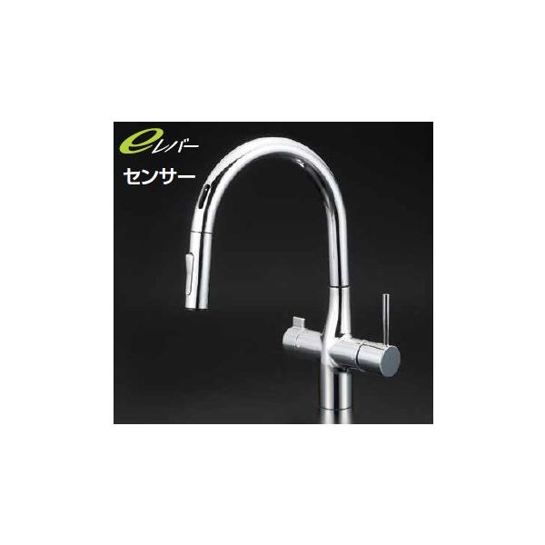 KVK ビルトイン浄水器用シングルシャワー付混合栓(センサー KVK ビルトイン浄水器用シングルシャワー付混合栓(センサー