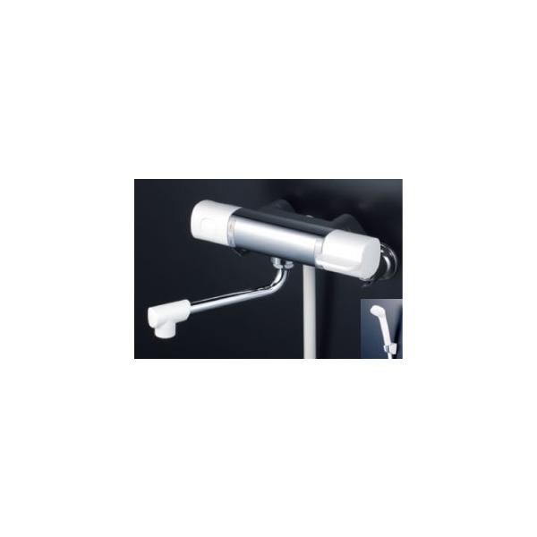 KVK サーモスタット式シャワー 170mmパイプ付 FTB100K (水栓金具 KVK サーモスタット式シャワー 170mmパイプ付 FTB100K (水栓金具