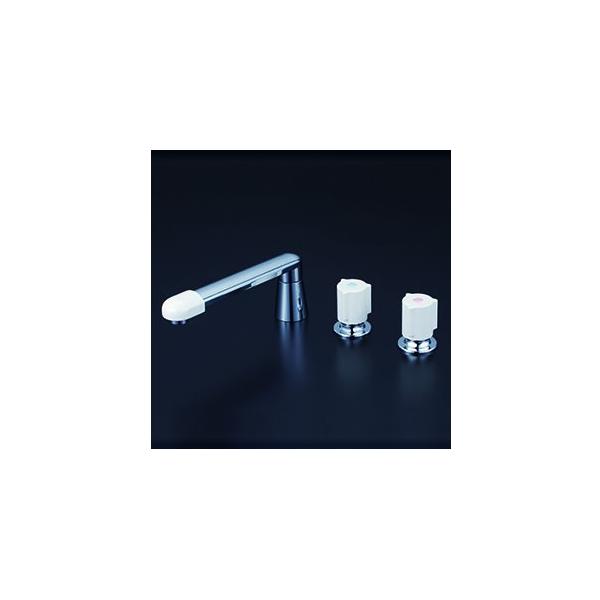 KVK 2ハンドル混合栓(ナット接続) KM87GTLNCU (水栓金具) 価格 KVK 2ハンドル混合栓(ナット接続) KM87GTLNCU (水栓金具) 価格