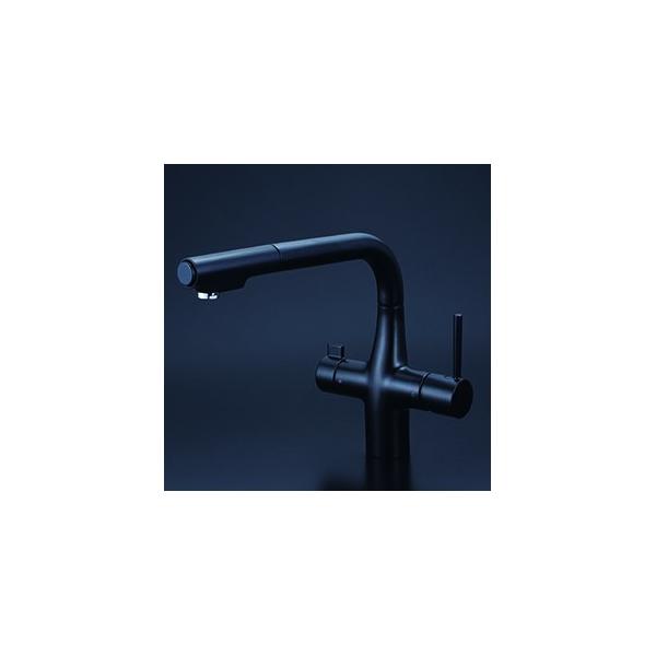 KVK ビルトイン浄水器用シングルシャワー付混合栓(eレバー)マット