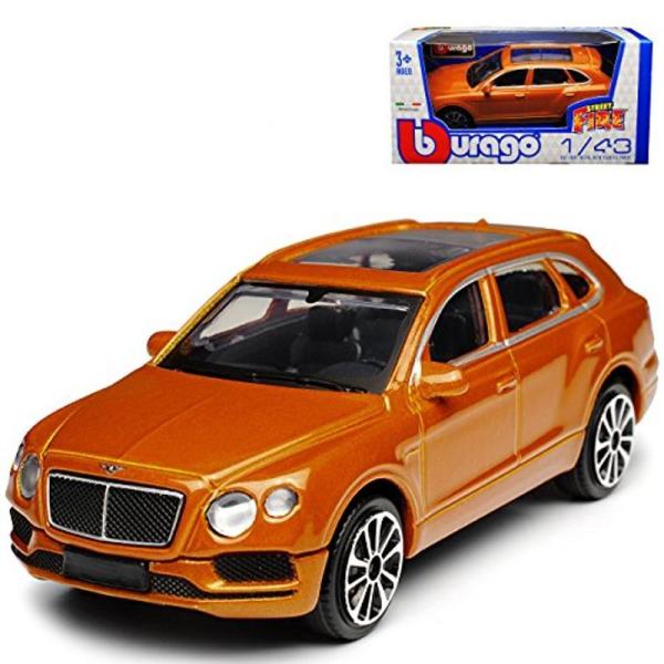 Bburago 1/43 ベントレー ベンテイガ Bentley Bentayga オレンジ