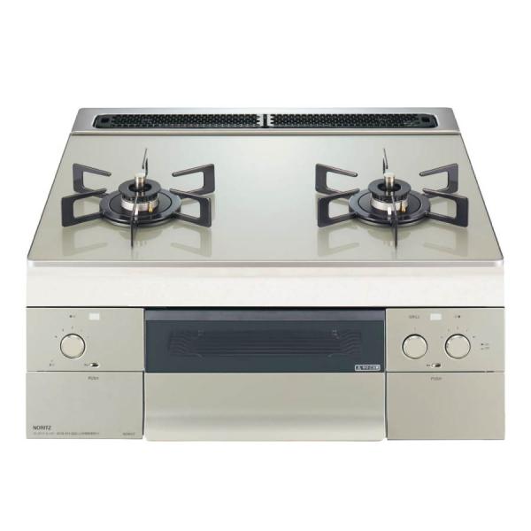 ノーリツ（NORITZ） ビルトインコンロ N2WU7PWAP2STE Nest[2口] ネスト