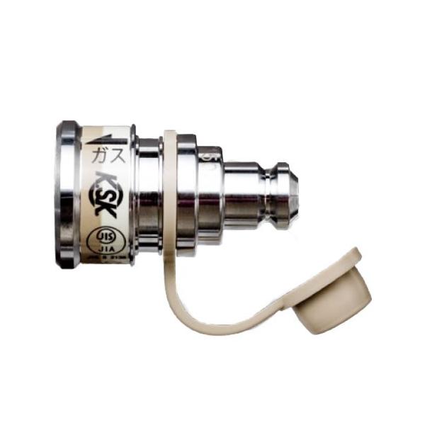 ★この商品は、都市ガス・プロパンガス兼用です★器具用スリムプラグ 都市ガス・LPガス兼用 QKP06ゴム管口接続のガス器具に、ガスコードが使えるようにします。※NFP-06JIA(都市ガス用)、NFP-06(プロパン用)の後継です。《配送タ...