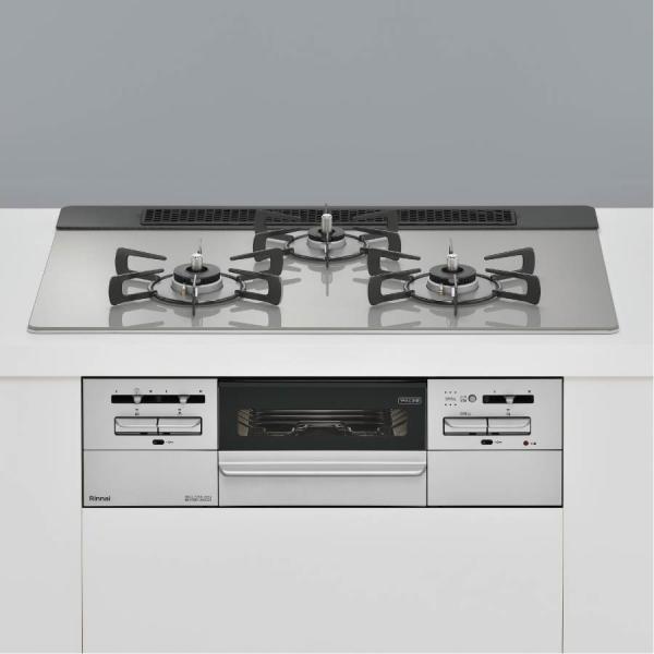 リンナイ（Rinnai） ビルトインコンロ RHS71W35T2DGAVW 75cm幅ガラス