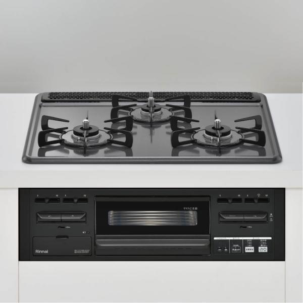 リンナイ（Rinnai） ビルトインコンロ RS31M5H2RABW 60cm幅メタル