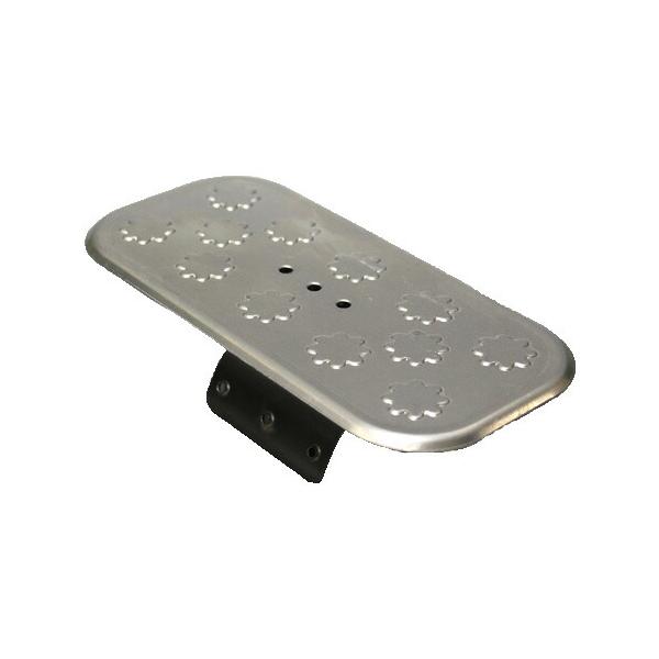 クリップ部分にバネ鋼材を新採用!! コンクリート側溝蓋に簡単取付！住宅・店舗・工場などの側溝蓋の取手穴を塞ぎ、物の落下や事故を未然に防ぐことができます。[側溝フタ 側溝カバー セーフティー 側溝蓋 U字溝 穴塞ぎ ダートカバー 穴カバー 取...