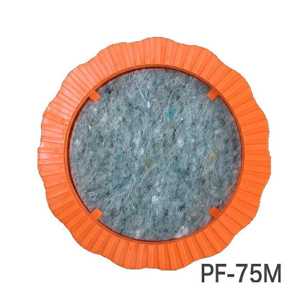 水抜きパイプ目詰まり防止器具 パイプフィルター PF-75M (透水マット付) 1個 ホーシン
