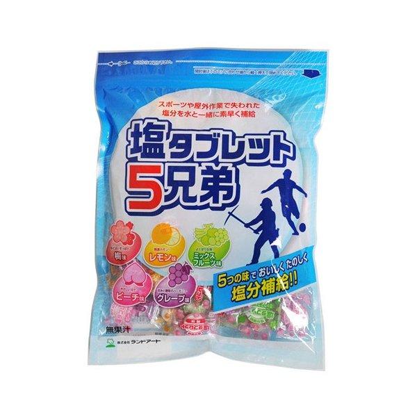塩タブレット5兄弟 500g 袋入 : 工事資材通販 ガテン市場 - 通販