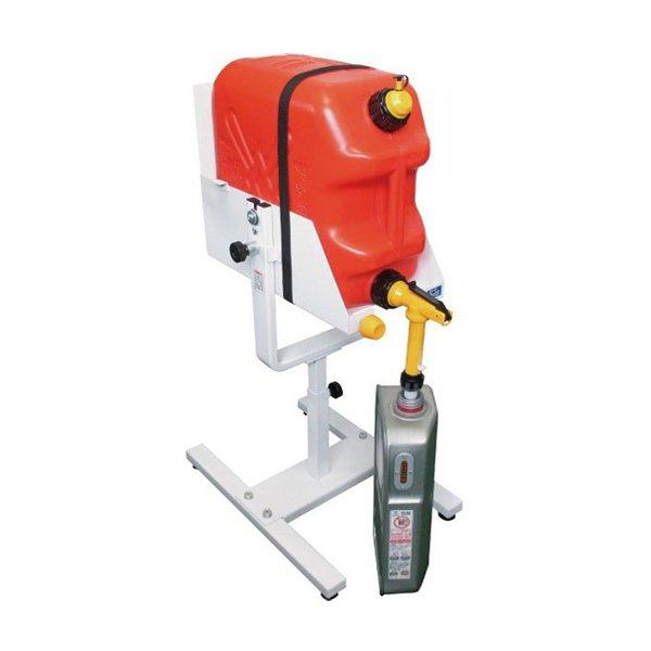 コッくんトーユ　18リットル　灯油　灯油入れ　汚れない 灯油ポリタンク専用コック コッくんトーユ (18リットル専用スタンド付