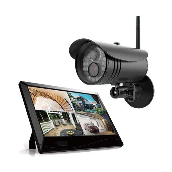 防犯カメラ　ワイヤレスセキュリティカメラモニターセット　MT-WCM300 ユアサプライムス.com｜マザーツール ワイヤレスカメラモニター