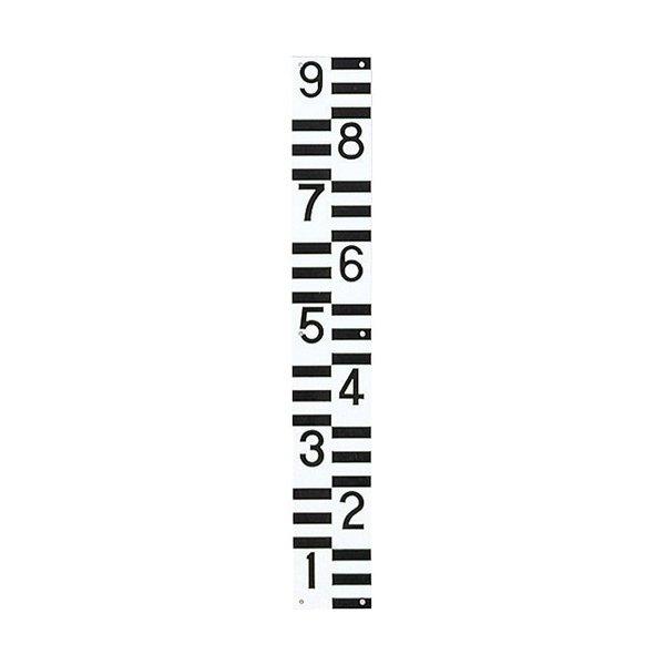 量水標AKK目盛(鋼板・1mm厚) 本尺のみ・全面反射 WLA-MF『個人宅宅配不可』 量水標AKK目盛(鋼板・1mm厚) 本尺のみ・全面反射 WLA-MF『個人宅宅配不可』